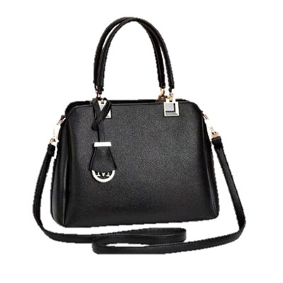 Geanta dama Lady Chloe, Negru, 30 cm