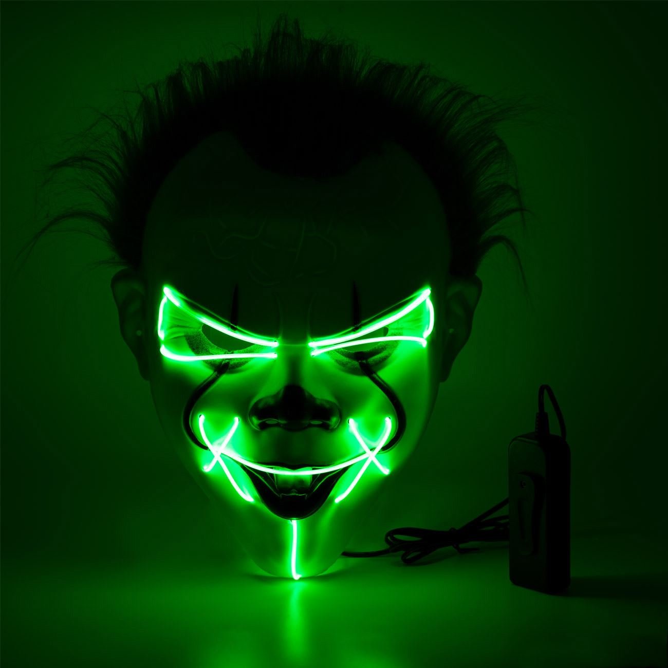 Светеща карнавална маска То Neon, Led светлини - eMAG.bg