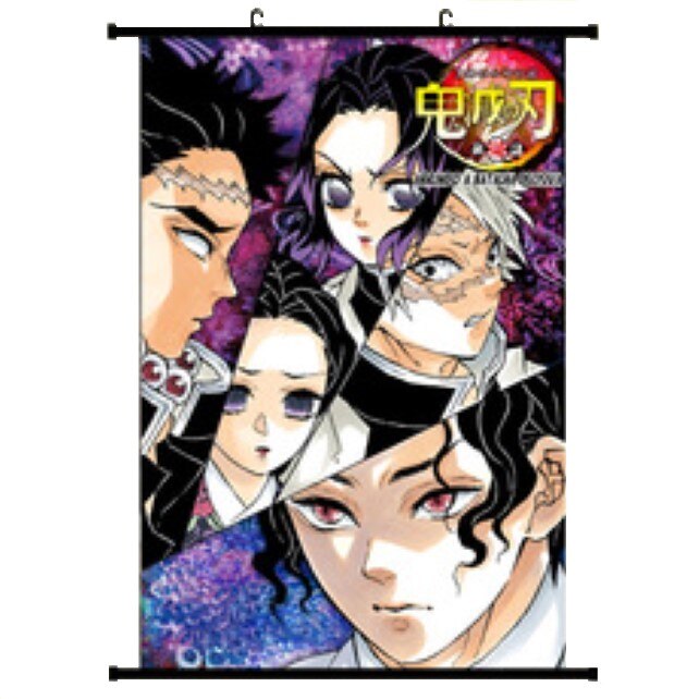 Poster din panza, Demon Slayer cu suport , 60*90cm