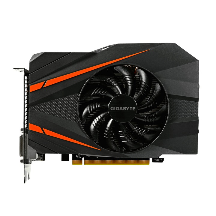 GIGABYTE GeForce® GTX 1060 Mini ITX OC videokártya, 6GB GDDR5, 192-bit