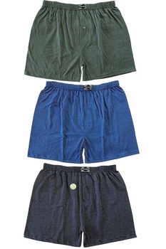 Set 3 boxeri bumbac barbati, multicolor, M Set 3 boxeri bumbac barbati, multicolor, M
