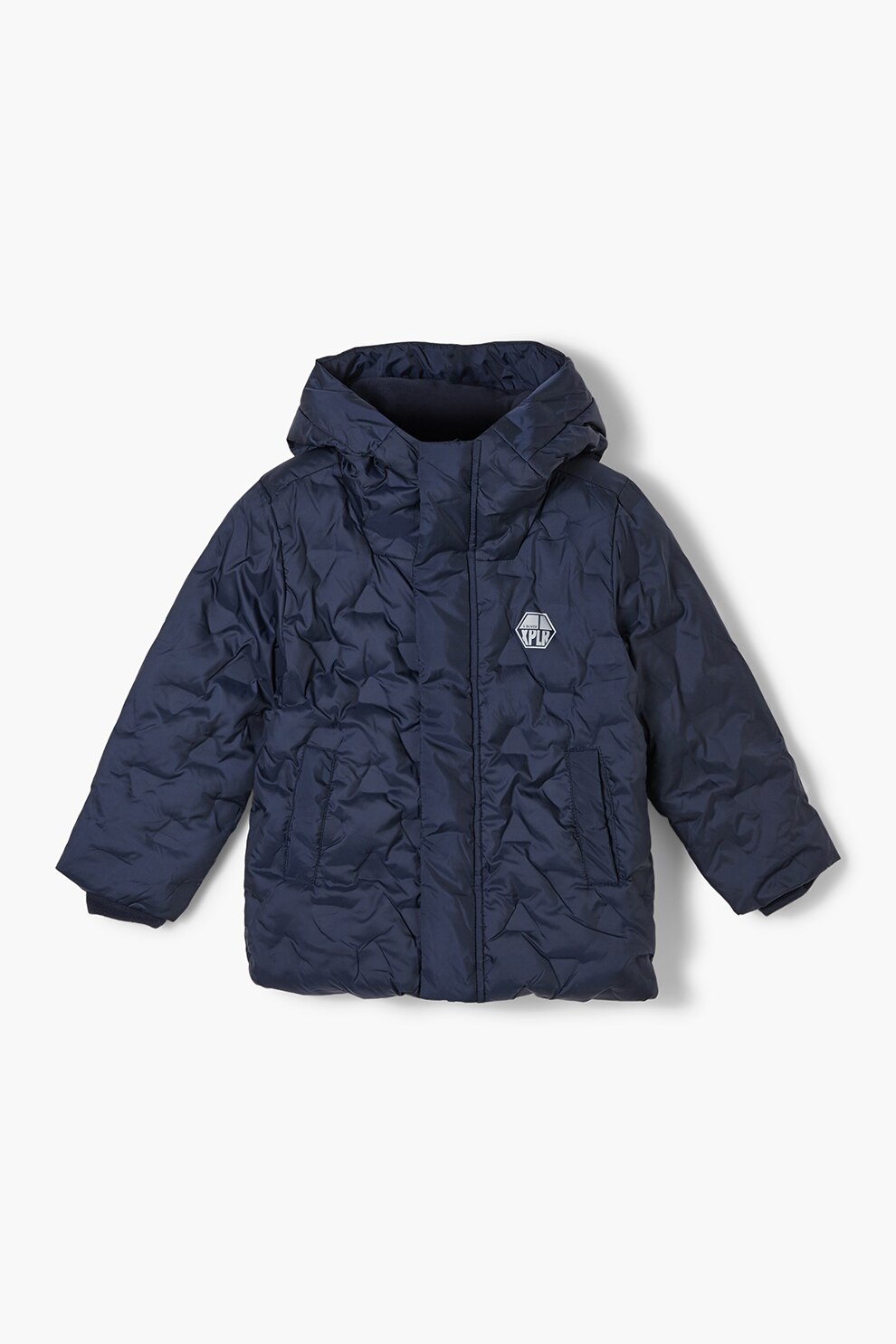 s.Oliver, Geaca matlasata captusita cu fleece, Bleumarin