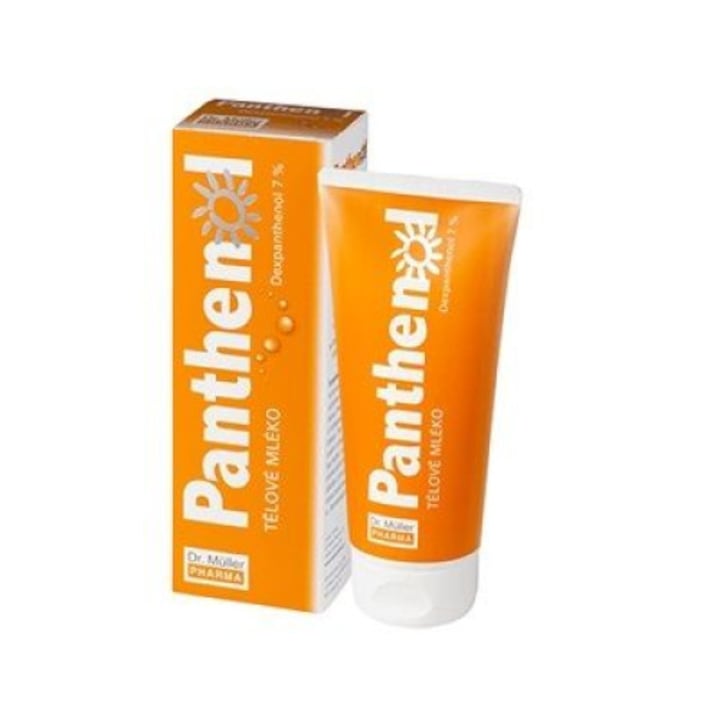 Мляко за тяло, Panthenol 7%, 200 мл