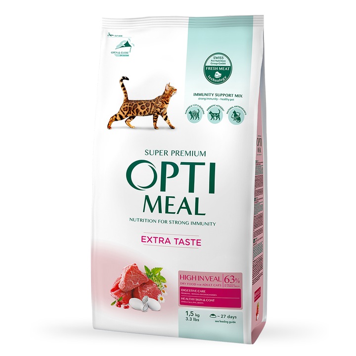 hrana uscata completa optimeal pentru pisici adulte - cu vita 15 kg imagen 25_0_
6
