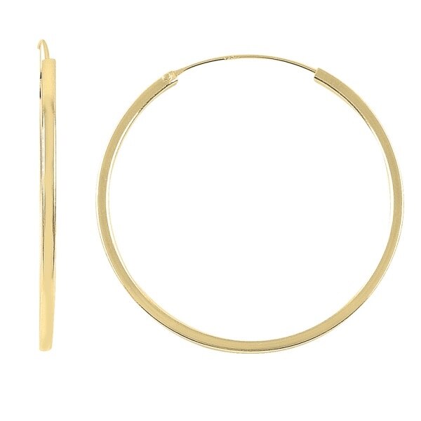 Cercei BeSpecial, ETU0372, Argint, Diametru 45 mm, Grosime 1,2 mm, Greutate 2,7 g