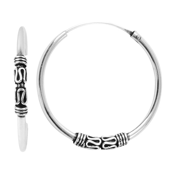 Cercei BeSpecial, ETU0357, Argint, Diametru 35 mm, Greutate 2,6 g