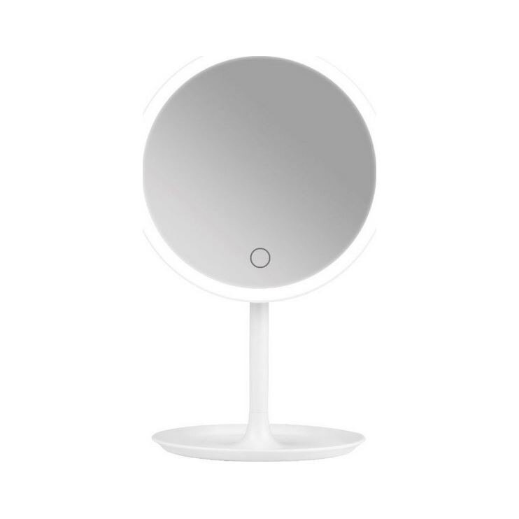 Oglinda cosmetica Lafe LED 30 diode LKO001, 1000 mAh, Gri