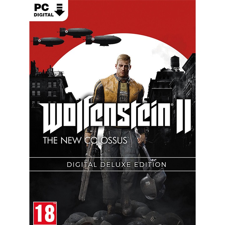 Игра Wolfenstein Ii The New Colossus Digital Deluxe за PC Електронна доставка