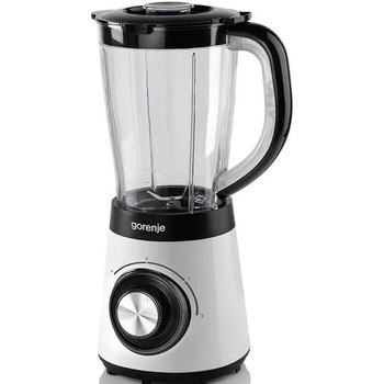 Blender GORENJE B501LBW, 1.5l, 500W, 2 trepte viteza, Alb-Negru Blender GORENJE B501LBW, 1.5l, 500W, 2 trepte viteza, Alb-Negru