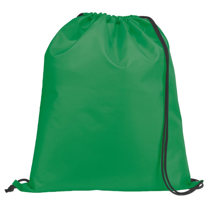 Чанта с шнур dalimag, Тип мешка, Тъмнозелен, 350 х 410 мм