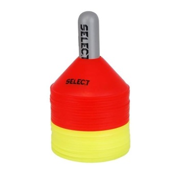 Set 24 de jaloane Select, pentru antrenamente, Rosu/Galben Set 24 de jaloane Select, pentru antrenamente, Rosu/Galben