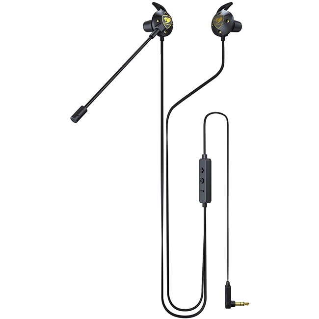 Castiu audio PC Cougar Attila, microfon, Negru