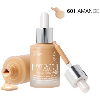 Fond de ten lichid cu tripla actiune anti-imbatranire BioNike Defence Color Nude Serum R3, Nr. 601 Amande, 30 ml Fond de ten lichid cu tripla actiune anti-imbatranire BioNike Defence Color Nude Serum R3, Nr. 601 Amande, 30 ml