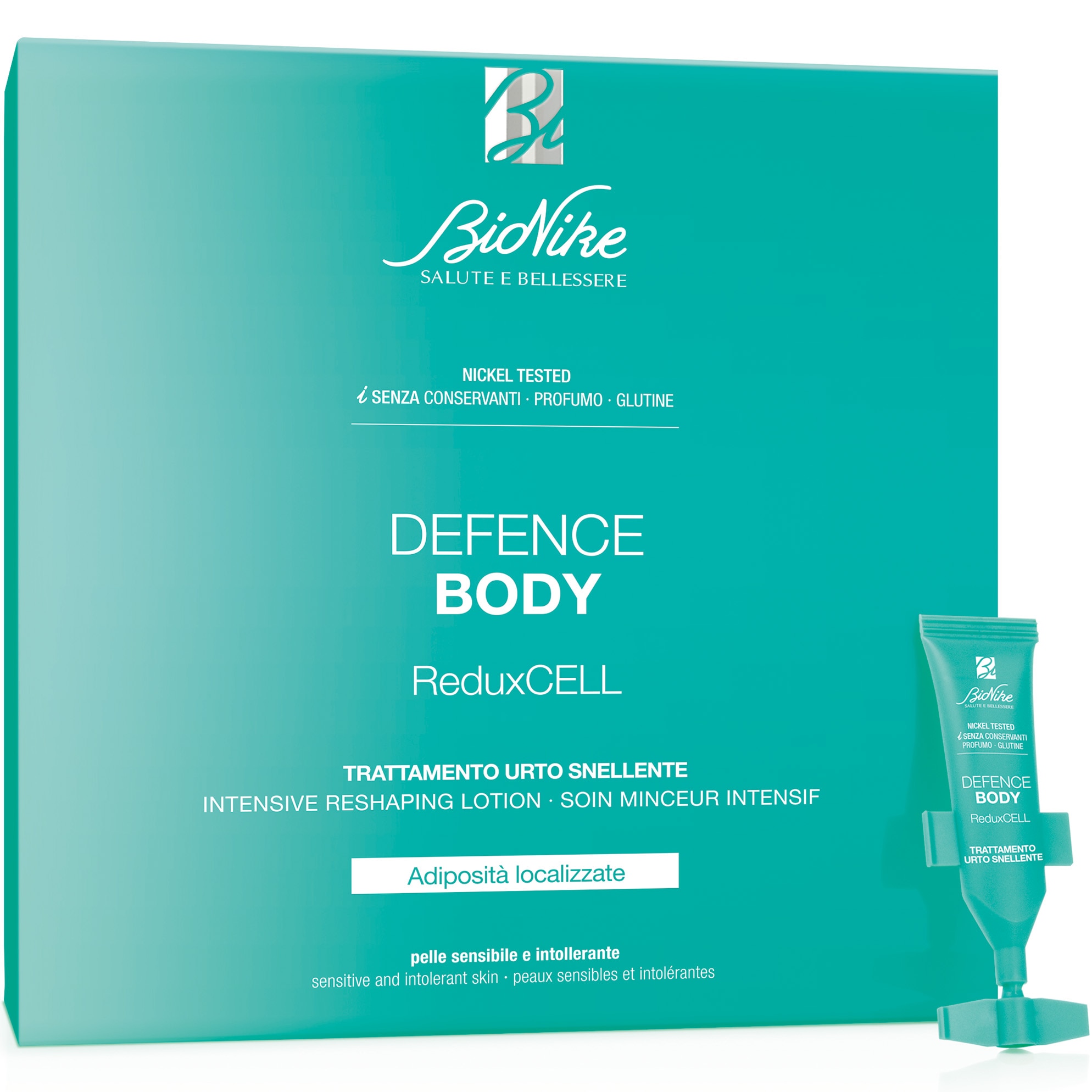 Lotiune intensiva pentru remodelare corporala BioNike ReduxCell, 15 fiole x 10 ml