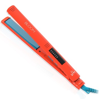 Placa de indreptat parul GA.MA BLOOM ELEGANCE, afisaj digital, oprire automata, 2.5cm, portocaliu