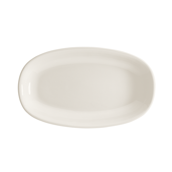Platou GOURMET din portelan premium, 34x19.5 cm