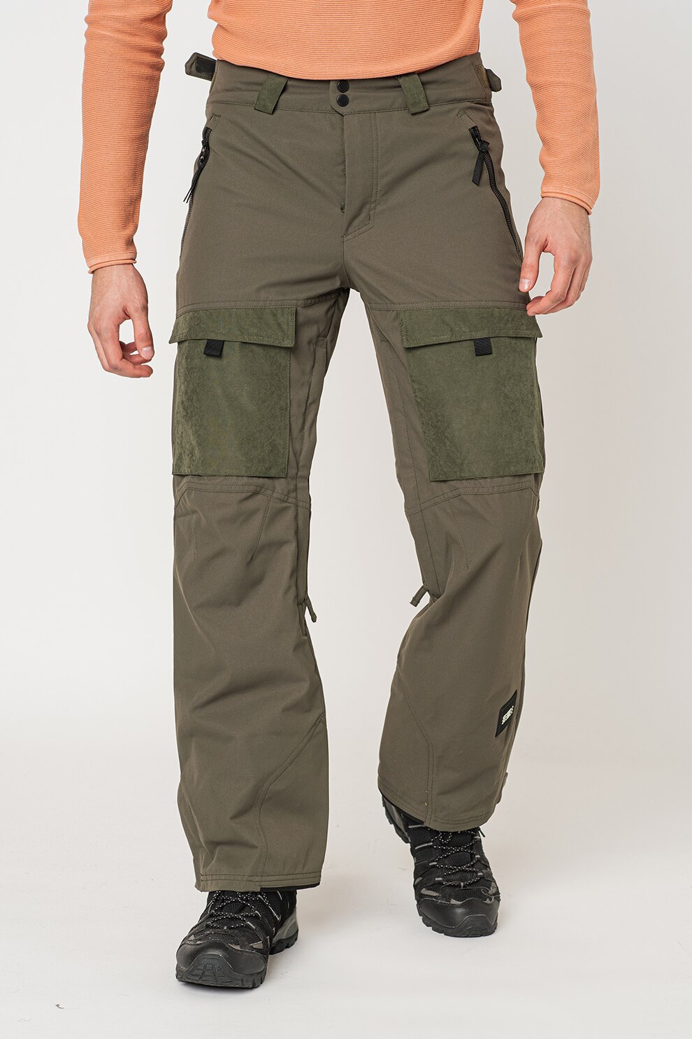 O'Neill, Pantaloni cu buzunare multiple pentru schi Utlty, Verde forest