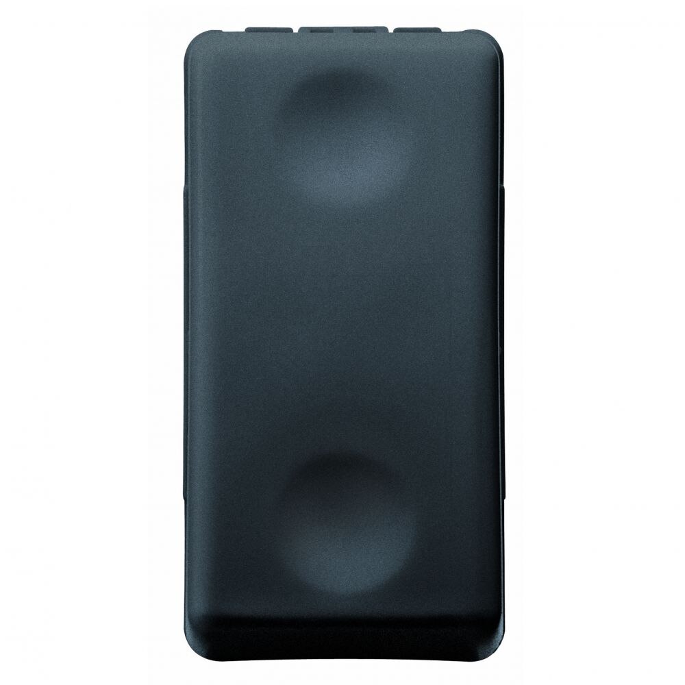 Intrerupator, Gewiss, cap scara, 1M, 16A, system, negru, GW21576