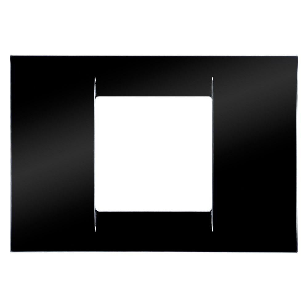 Ornament 2M, Negru, Gewiss system Virna, GW22112