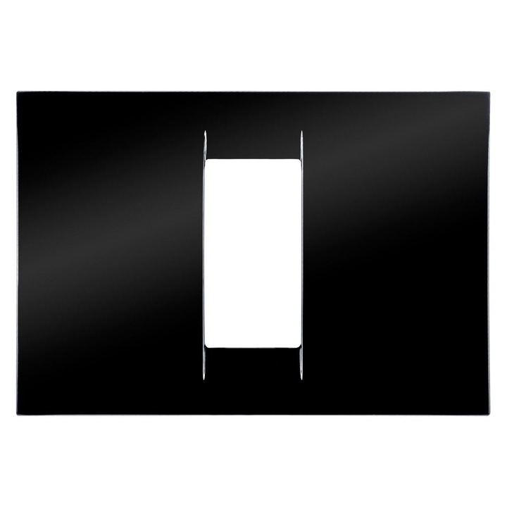 Ornament 1M, Negru, Gewiss system Virna, GW22111