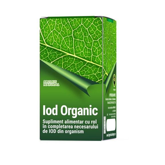 Iod Organic, Hypericum, 60 capsule