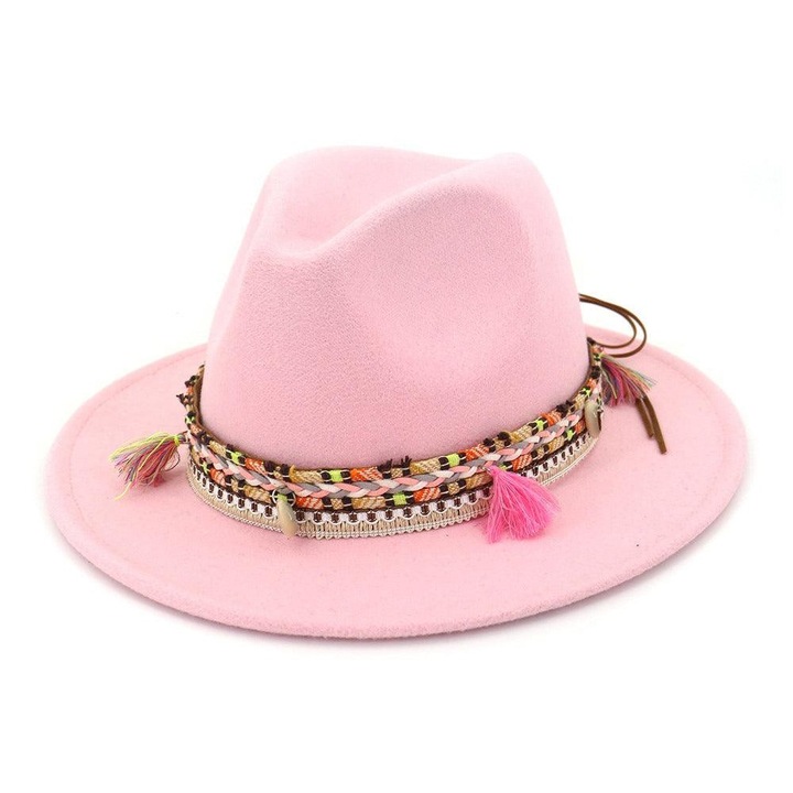 Palarie dama, roz, Lora, Pursehuit