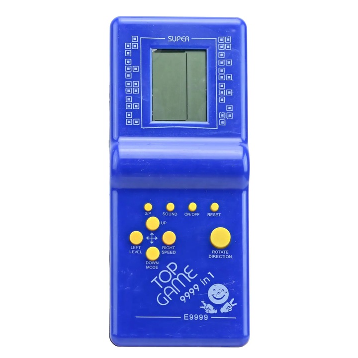 Joc Tetris Clasic Alainn ®, Alimentare pe Baterii, Albastru