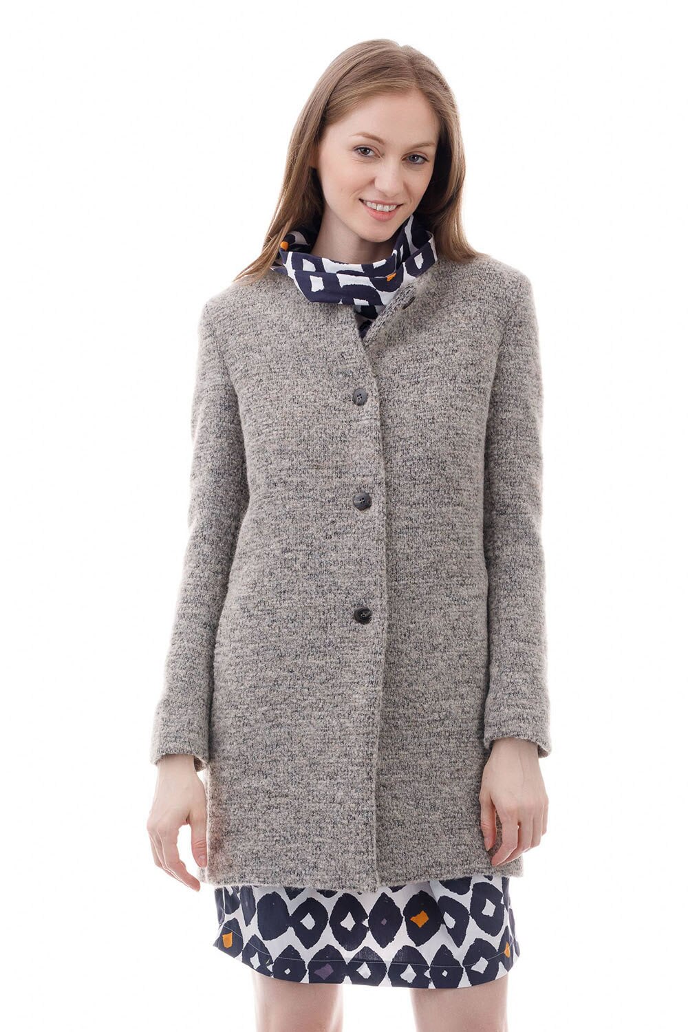 Palton calduros, Giorgal, Tammy, din lana