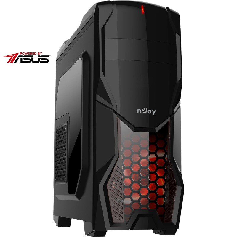 Sistem Desktop PC Serioux Powered by ASUS cu procesor AMD Ryzen™ 3 4300GE pana la 4.0GHz, 8GB DDR4, 500GB SSD M.2 PCIe 3.0, Radeon™ Graphics 6, No OS
