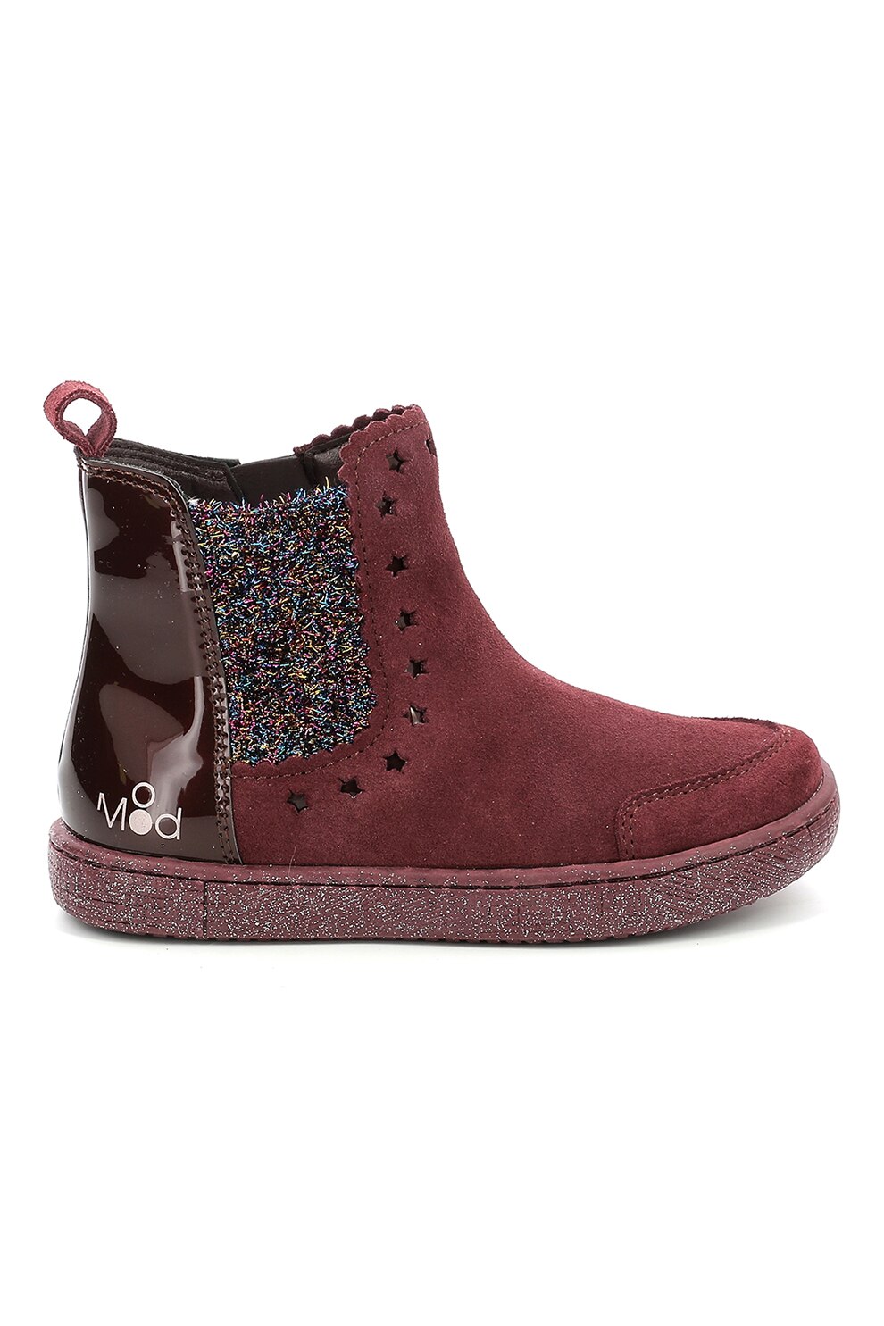 Mod8 kids, Ghete cu garnituri din piele intoarsa, Visiniu, 28 EU