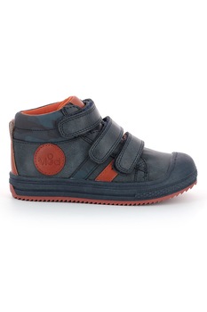 Mod8 kids, Pantofi sport din piele ecologica cu inchidere velcro, Bleumarin Mod8 kids, Pantofi sport din piele ecologica cu inchidere velcro, Bleumarin