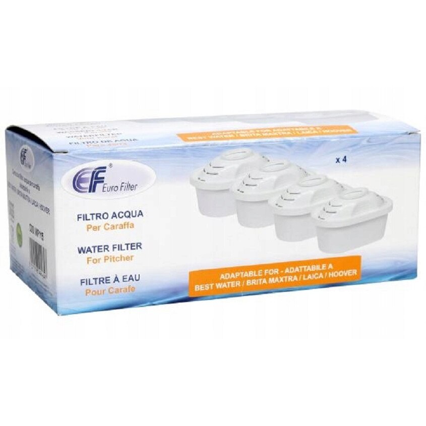 Set 4 cartuse filtrante compatibile Eurofilter pentru Brita Maxtra WF115 