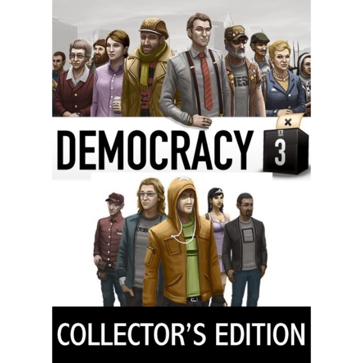 Joc Democracy 3 - Collector's Edition cod de activare Steam