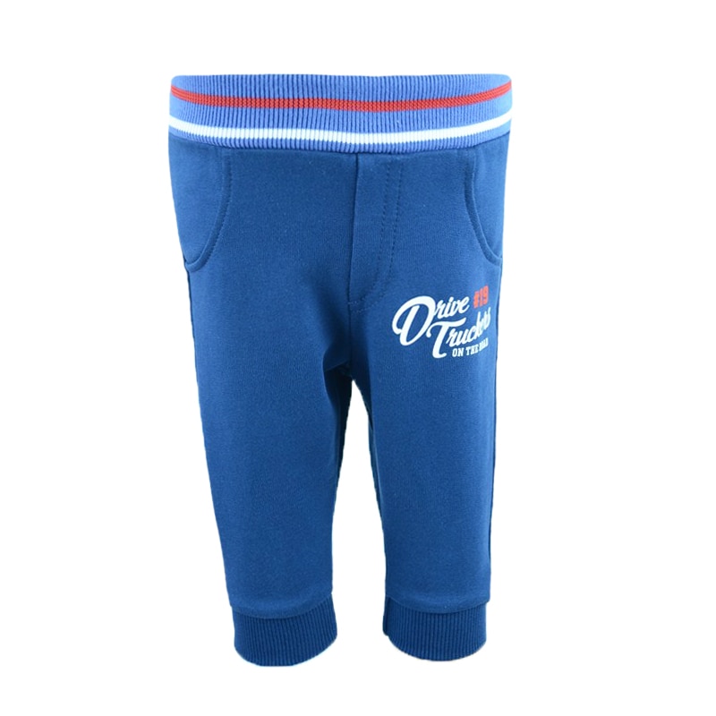 Pantaloni sport pentru baieti GT GT-6205B-74-cm, Bleumarin 74 CM