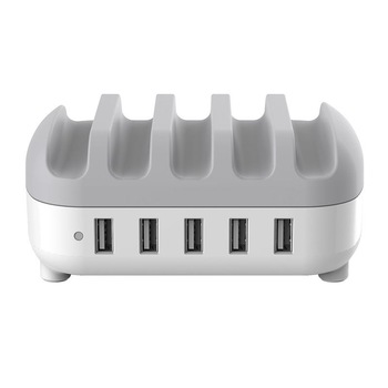 Incarcator Orico DUK-5P 5 Ports USB alb Incarcator Orico DUK-5P 5 Ports USB alb