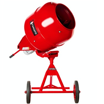Betoniera profesionala Yamato® YM225R,1300W, 225L, transmisie directa cu reductor, motor electric bobinaj 100%Cupru Betoniera profesionala Yamato® YM225R,1300W, 225L, transmisie directa cu reductor, motor electric bobinaj 100%Cupru