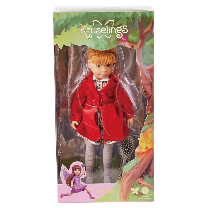 Chloe baba, Kruselings Doll, Tarka, 29 cm, 3 év+