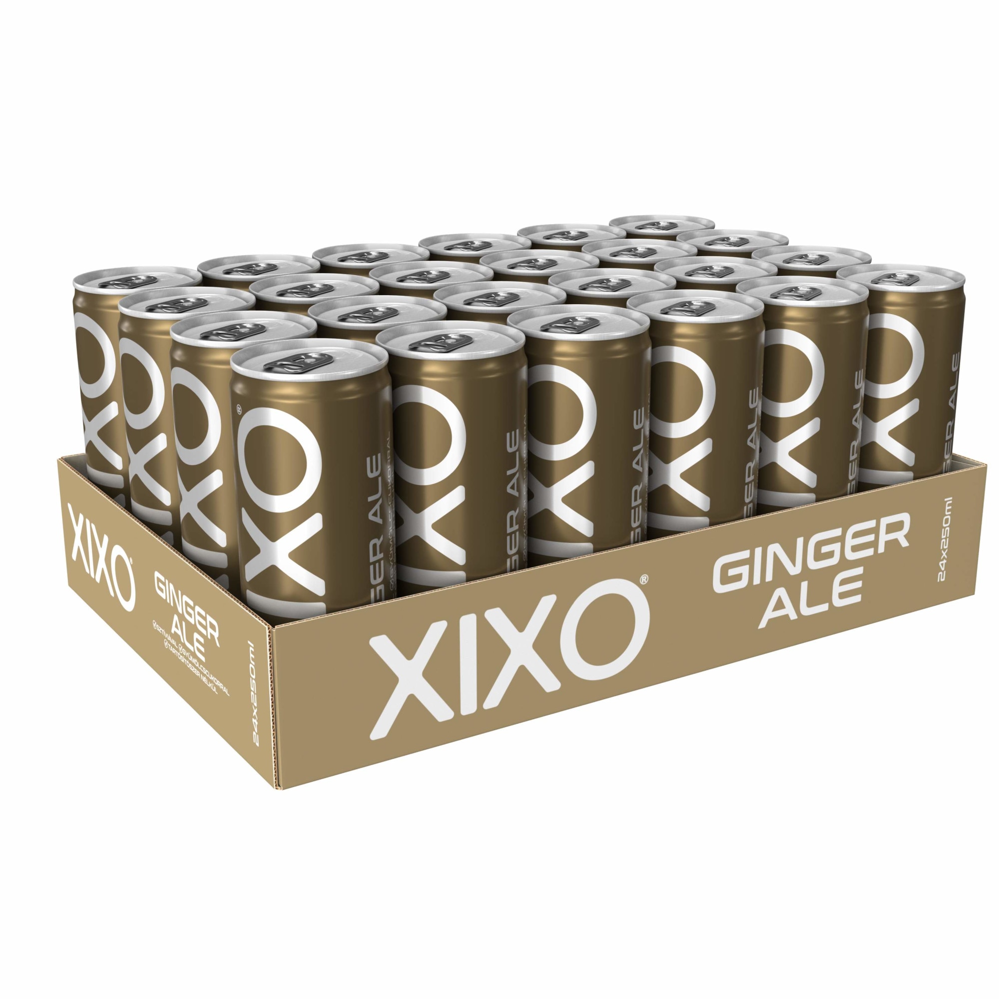 XIXO Ginger Ale gyömbér ízű, szénsavas üdítőital cukorral és