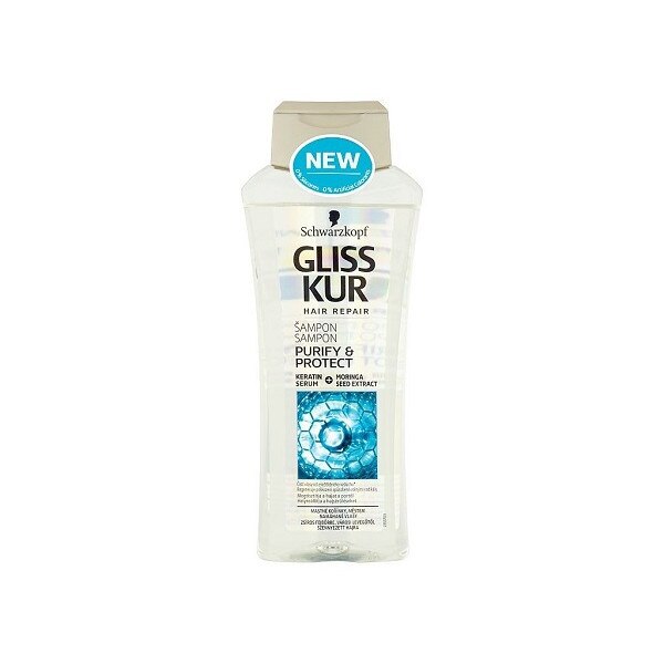 Sampon Gliss Purify&Protect, 400 ml