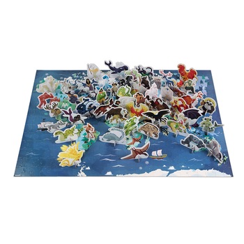 Puzzle educativ 3D, Janod, mituri si legende, 350 piese, 7 ani+ Puzzle educativ 3D, Janod, mituri si legende, 350 piese, 7 ani+