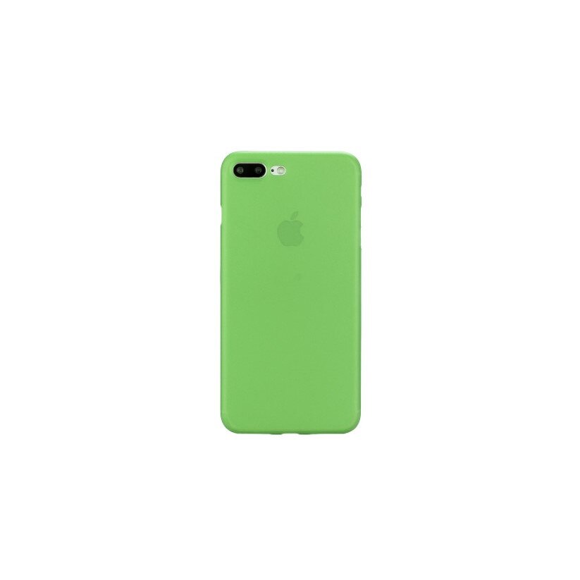 Husa pentru iPhone 7 Plus, bumper, Verde/Transparent