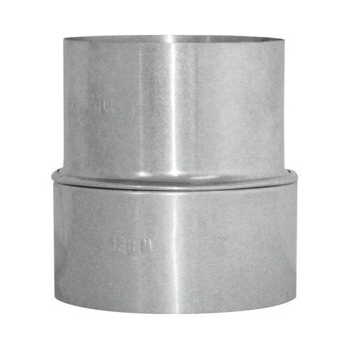 Reductie burlan Bertrams Ø130-120 mm, aluminizata la cald
