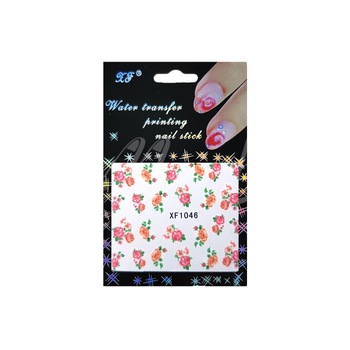 Tatuaj sticker cu efect acrilic, MoonbasaNails, XF1046, Multicolor Tatuaj sticker cu efect acrilic, MoonbasaNails, XF1046, Multicolor
