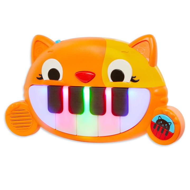 Mini pian Kitten, Battat, PLastic, Multicolor, 1 an+