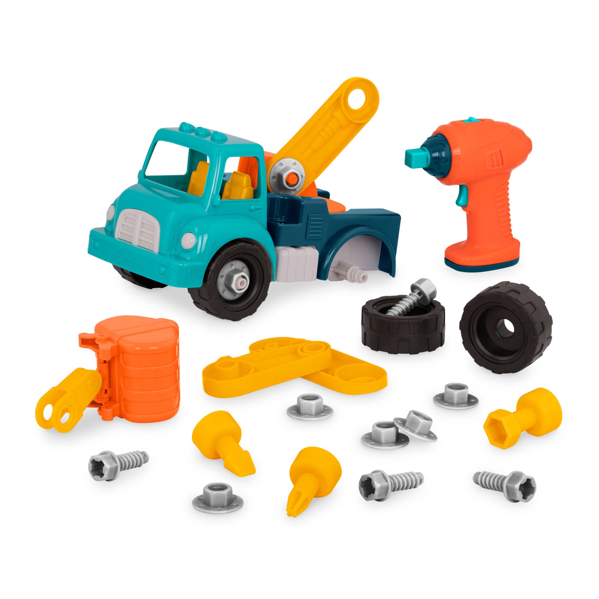Jucarie interactiva Truck, Battat, Multicolor, 1 an+