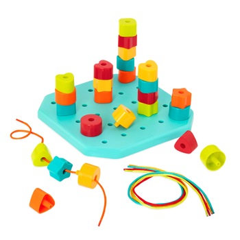 Jucarie interactiva Board, Battat, Multicolor, 2 ani+ Jucarie interactiva Board, Battat, Multicolor, 2 ani+
