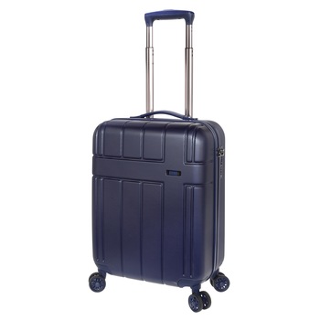 Troler Cabina, Stelxis, ABS, 4 Roti Duble, Cifru TSA, ST 530, 55 cm, Bleumarin Troler Cabina, Stelxis, ABS, 4 Roti Duble, Cifru TSA, ST 530, 55 cm, Bleumarin