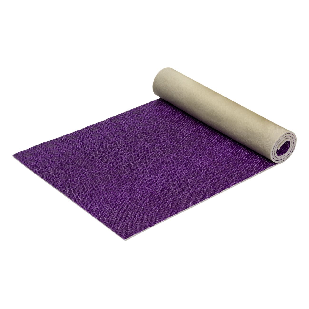 Saltea din spuma, Zola®, pentru fitness/yoga, model in relief, mov, 160x60x0.7 cm