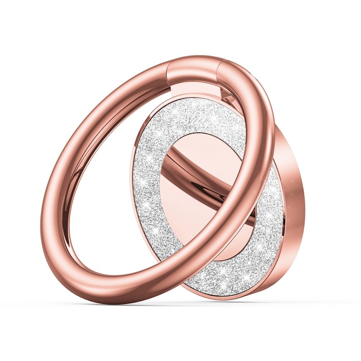 Универсална стойка TECH-PROTECT Magnetic Ring, Glitter Rose