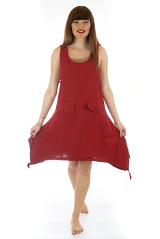 Rochie Ucca asimetrica in colturi, Rosie Rochie Ucca asimetrica in colturi, Rosie